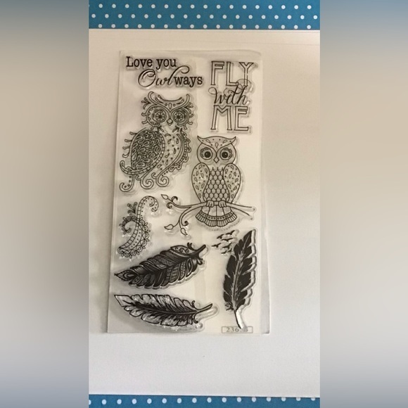 Bundle of 2 stamp sets Foxes and Owls - Picture 3 of 3